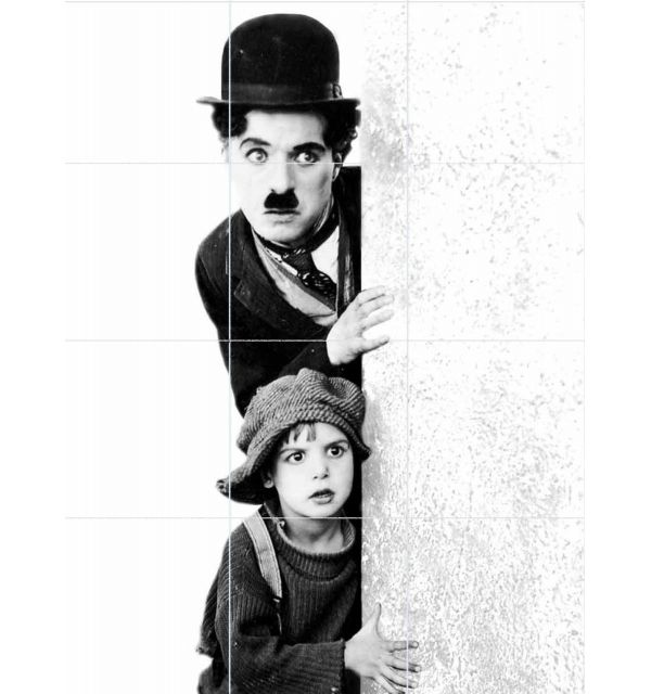 Crédence Carrelage Charlie Chaplin