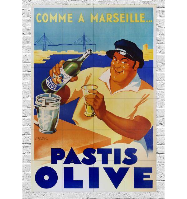 Crédence Pastis Olive